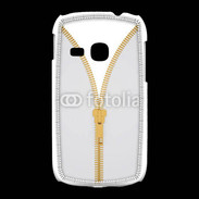 Coque Samsung Galaxy Young Fermetures éclaires coutures 2