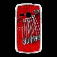 Coque Samsung Galaxy Young Épingles à nourrice couture 