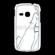 Coque Samsung Galaxy Young Hôtesse de l'air 2