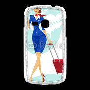 Coque Samsung Galaxy Young Hôtesse de l'air 3