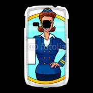 Coque Samsung Galaxy Young Hôtesse de l'air 5