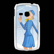 Coque Samsung Galaxy Young Hôtesse de l'air 6
