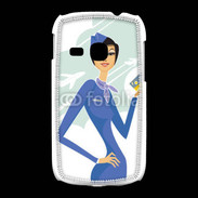 Coque Samsung Galaxy Young Hôtesse de l'air 8