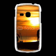 Coque Samsung Galaxy Young Couché de soleil pêcheur