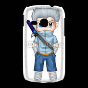 Coque Samsung Galaxy Young Chibi style illustration of a superhero 2