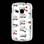 Coque Samsung Galaxy Young Bande dessinée de mariés