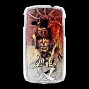 Coque Samsung Galaxy Young Visage de guerrier en dessin 60
