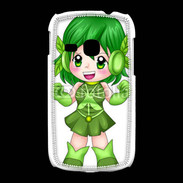 Coque Samsung Galaxy Young Chibi style illustration of a super-heroine 26
