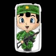Coque Samsung Galaxy Young Cute cartoon illustration of a soldier