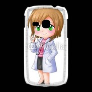 Coque Samsung Galaxy Young Cute cartoon illustration of a waiter