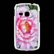 Coque Samsung Galaxy Young Fleur en peinture