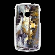Coque Samsung Galaxy Young Peinture village rural