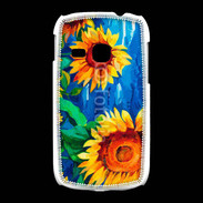 Coque Samsung Galaxy Young Peinture de tournesol