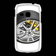 Coque Samsung Galaxy Young Pneu complet étrier jaune