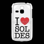 Coque Samsung Galaxy Young J'aime les soldes