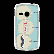 Coque Samsung Galaxy Young I love moustache 5