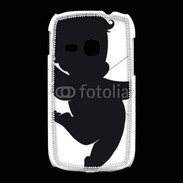 Coque Samsung Galaxy Young Silhouette Cupidon