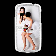 Coque Samsung Galaxy Young Mariée glamour 