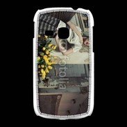 Coque Samsung Galaxy Young Femme glamour quartier de Paris