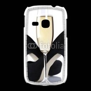 Coque Samsung Galaxy Young coupe de champagne talons aiguilles 