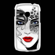 Coque Samsung Galaxy Young Visage glamour en dessin 500
