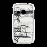 Coque Samsung Galaxy Young Vintage Aircraft