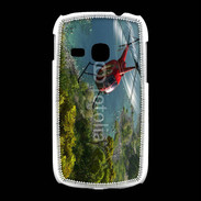 Coque Samsung Galaxy Young Hélicoptère R44