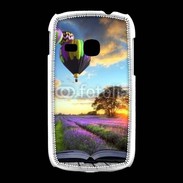 Coque Samsung Galaxy Young Montgolfière et lavande 
