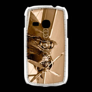 Coque Samsung Galaxy Young Femme pilote d'avion