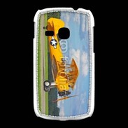 Coque Samsung Galaxy Young Avio Biplan jaune