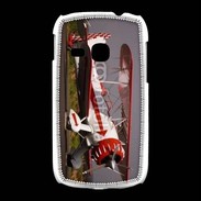 Coque Samsung Galaxy Young Biplan blanc et rouge