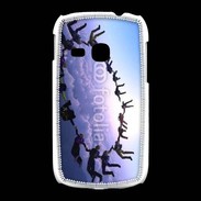 Coque Samsung Galaxy Young Formation en cercle de parachutistes