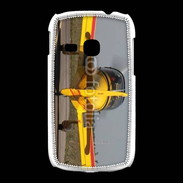 Coque Samsung Galaxy Young Cap 10 jaune sur taxiway
