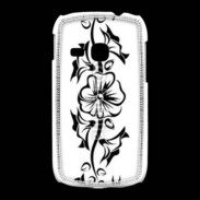Coque Samsung Galaxy Young Tatouage de fleurs 5