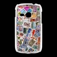 Coque Samsung Galaxy Young Patchwork de timbres