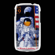 Coque Samsung Galaxy Young Timbre anniversaire premier pas sur la lune USA