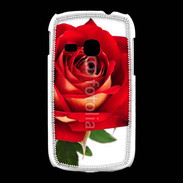 Coque Samsung Galaxy Young Rose rouge