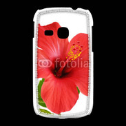 Coque Samsung Galaxy Young Hibiscus rouge