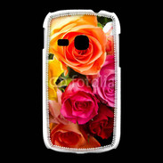 Coque Samsung Galaxy Young Bouquet de roses multicouleurs