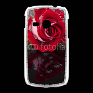 Coque Samsung Galaxy Young Belle rose Rouge 10