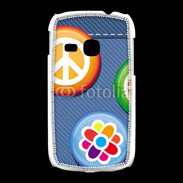 Coque Samsung Galaxy Young Hippies jean's