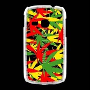 Coque Samsung Galaxy Young Fond de cannabis coloré