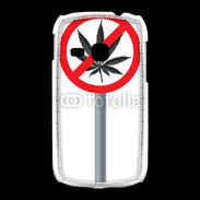 Coque Samsung Galaxy Young Cannabis interdit