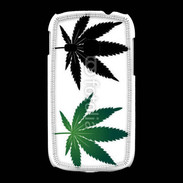 Coque Samsung Galaxy Young Double feuilles de cannabis