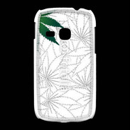 Coque Samsung Galaxy Young Fond cannabis