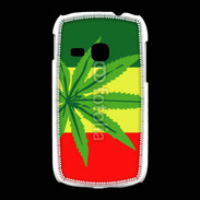 Coque Samsung Galaxy Young Drapeau reggae cannabis