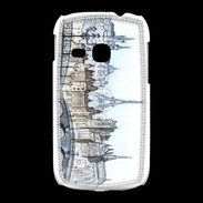 Coque Samsung Galaxy Young Vintage Paris en dessin 2