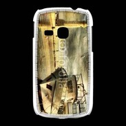 Coque Samsung Galaxy Young Phare et bateau Vintage