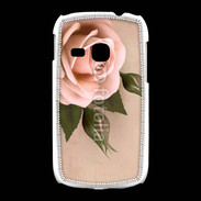 Coque Samsung Galaxy Young Rose rétro 