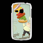 Coque Samsung Galaxy Young Hamburger vintage